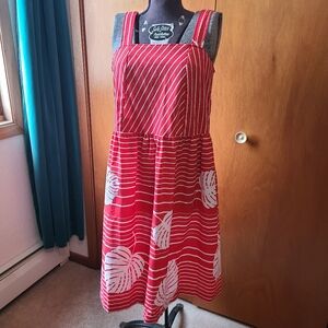 Vintage Red And White Classic Sundress